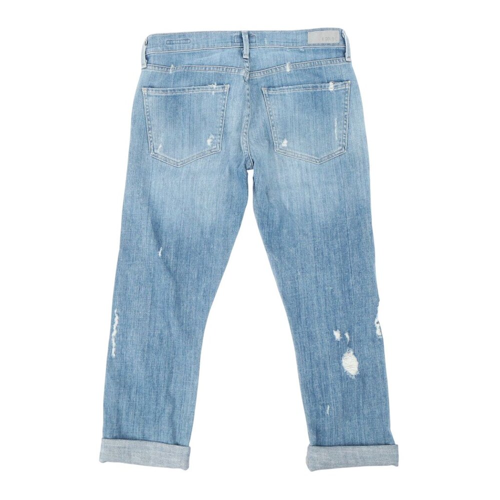 AGOLDE Isabel Slim Boyfriend Distressed Denim Jeans 26 - Picture 5 of 7
